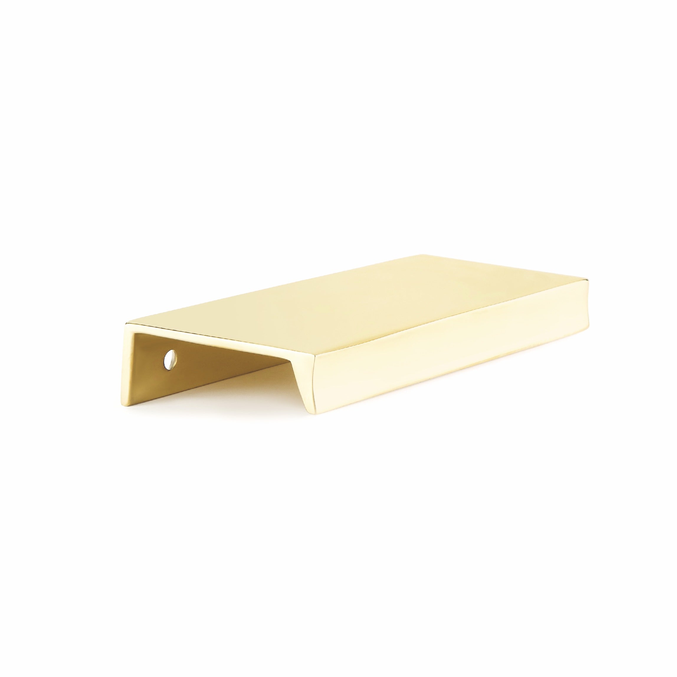SCHAUB Schaub 10011-UNBR Cabinet Pull 4 in Unlacquered Brass