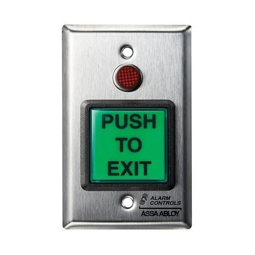 ALARM CONTROLS Alarm Controls Corporation TS-5 Request to Exit Push Button
