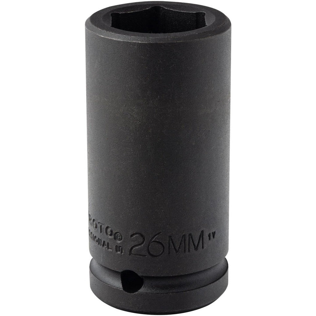 PROTO Proto J07526ML Impact Socket 3/4 in Drive 26mm 6-point