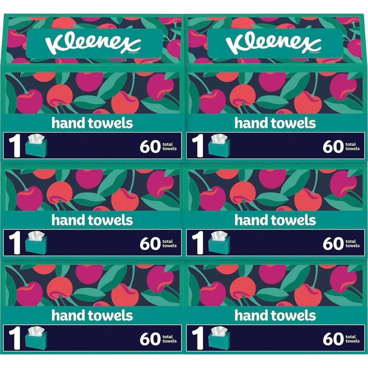 KIMBERLY-CLARK Kimberly-Clark KCC38586CT Kleenex Disposable Hand Towels 60/Box 6/Carton 38586CT