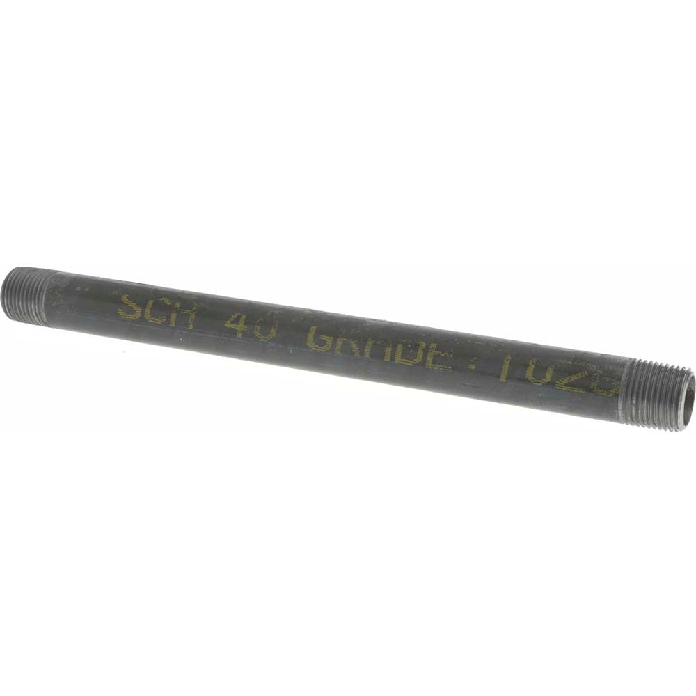 VALUE COLLECTION Value Collection NB03080 Black Pipe Nipple 3/8 X 8 in Sch 40