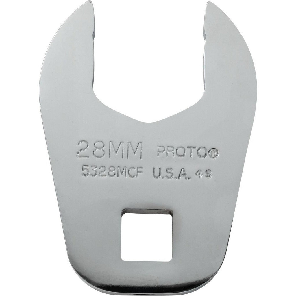 PROTO Proto J5328MCF Open End Crowfoot Wrench Chrome Metric