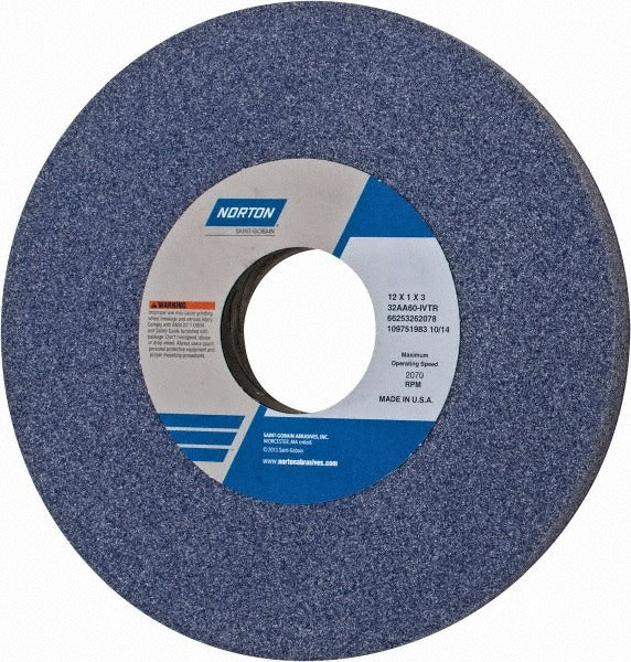 NORTON Norton 66253262078 Surface Grinding Wheel 60 Grit 12in