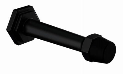 NATIONAL HARDWARE National Mfg N830-530 Powell Door Stop Matte Black 10-pack