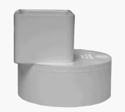 TIGRE Tigre Usa Inc 36-648 Downspout Adapter 2x3x4 Offset Flush Fit