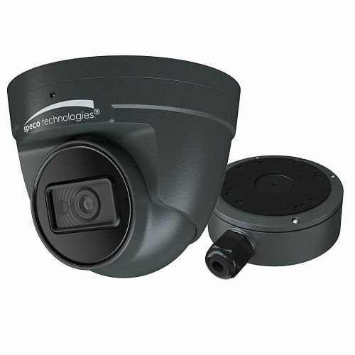 SPECO Speco O4FT2 4MP Ai Ip Turret Camera with Junction Box