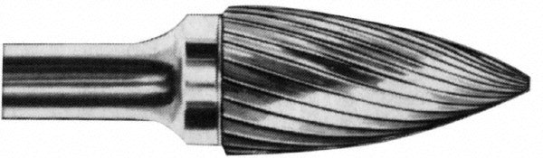 SGS PRO Sgs Pro 16625 Abrasive Bur Tree 1/4 in Shank Single Cut