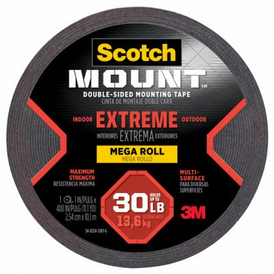 3M 3M Company 414H-LONG-DC Extreme Mounting Tape 1x33.3 Ft