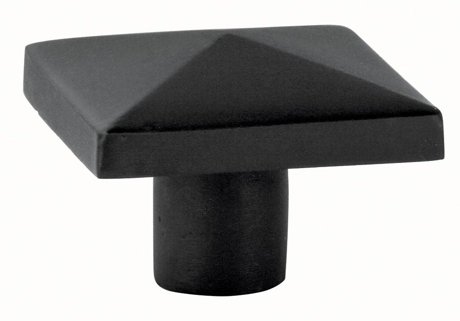 EMTEK Emtek 86146FB Square Cabinet Knob Flat Black Bronze