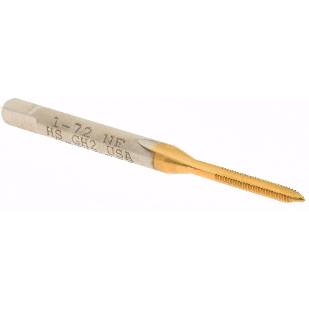 HERTEL Hertel K008027AS25 Spiral Point Tap 1-72 Unf Hss Tin
