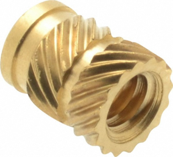 E-Z LOK E-z Lok HI-008-WH Brass Threaded Insert 8-32 Unc