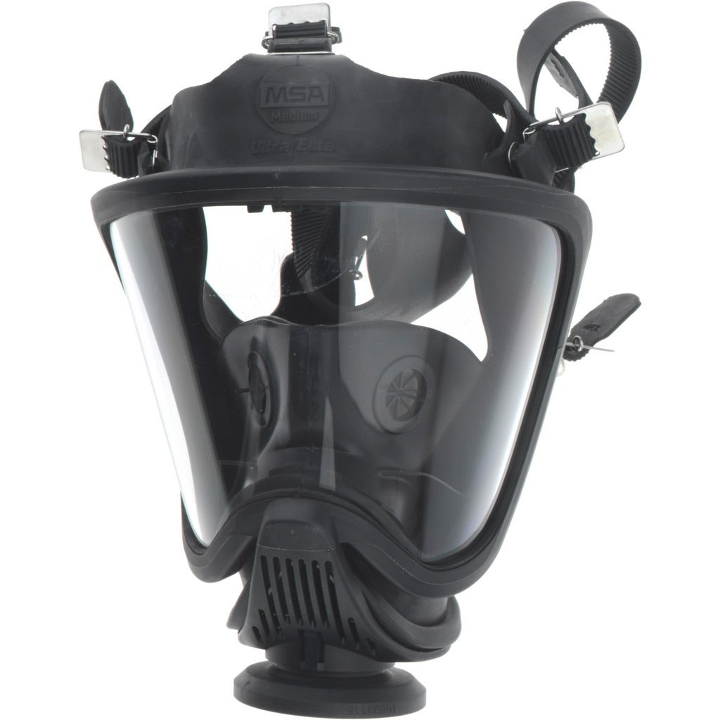 MSA SAFETY Msa 10037648 Full Face Respirator Medium Hycar