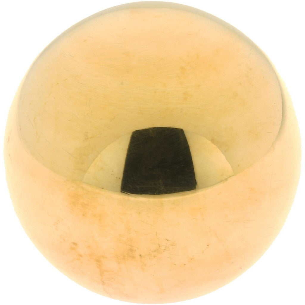 GIBRALTAR Gibraltar BBK-055-G Threaded Hole Ball Knob Brass