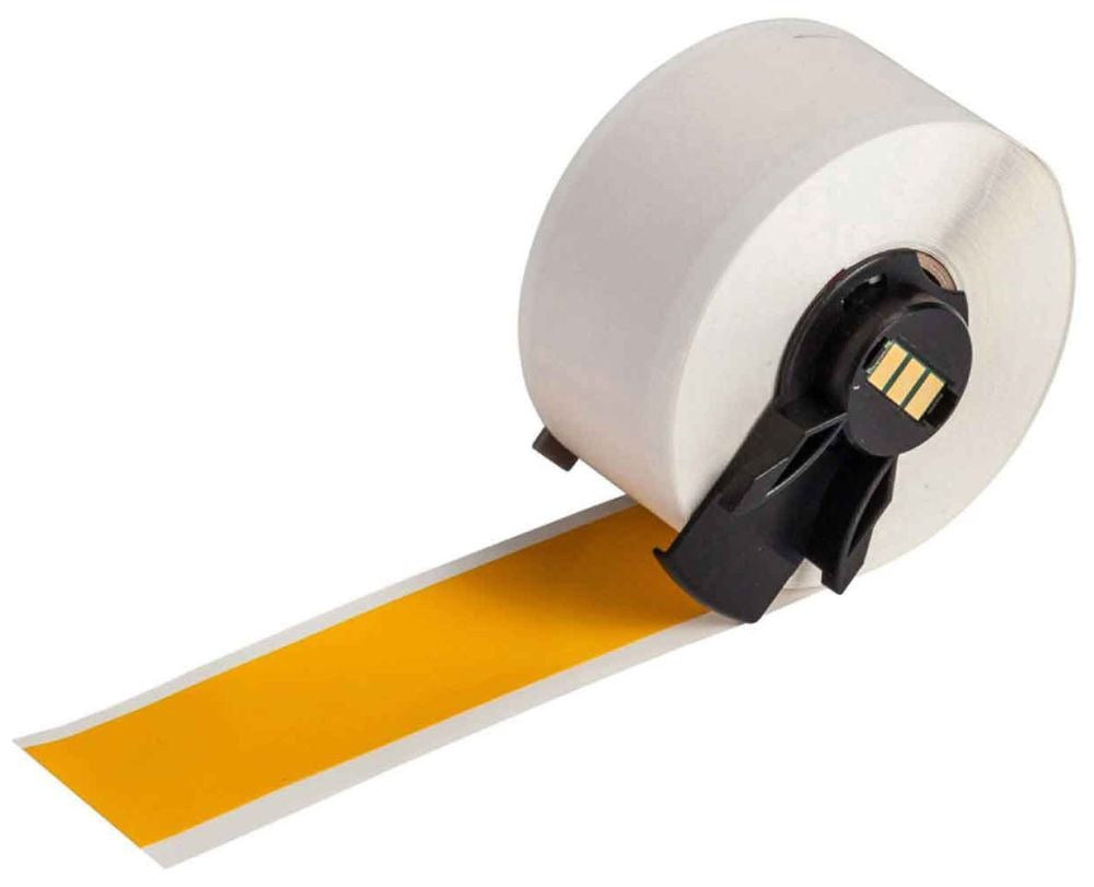 BRADY Brady PTL-42-439-YL Label Vinyl 1in x 50ft (Continuous Roll)