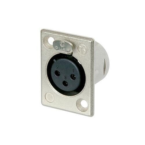 NEUTRIK Neutrik Americas NC3FP-1 3-pin Female Xlr Connector