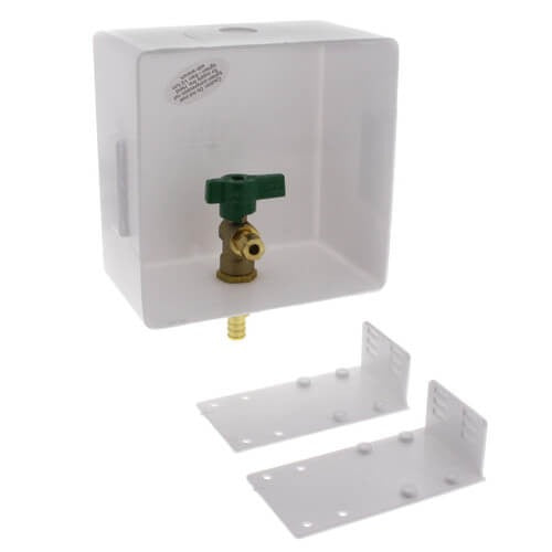 IPS Ips 82088 1/4 Turn Square Ice Maker Box With Lead Free Valve (Each)