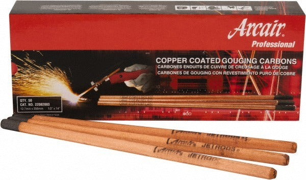 ARCAIR Arcair 22082003 Copper Welding Electrode 0.5in 14in 50 Pack