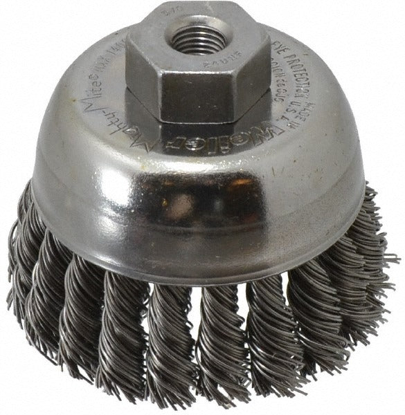 WEILER Weiler 94685 Knotted Cup Brush 2-3/4 in Steel