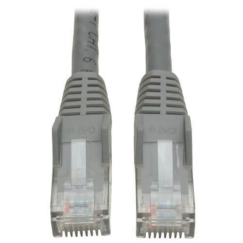 TRIPP LITE Tripp Lite N201-007-GY Cat 6 Patch Cable Gray 7 in
