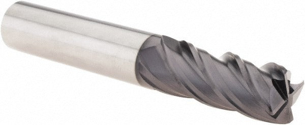 KYOCERA SGS PRECISION TOOLS Sgs 36618 Corner Radius End Mill 0.5in 4 Flute Altin Carbide