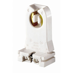 Leviton 13357-N Turn-Type Lamp Holder with Captive Nut 660 W 600V Medium Bi-Pin