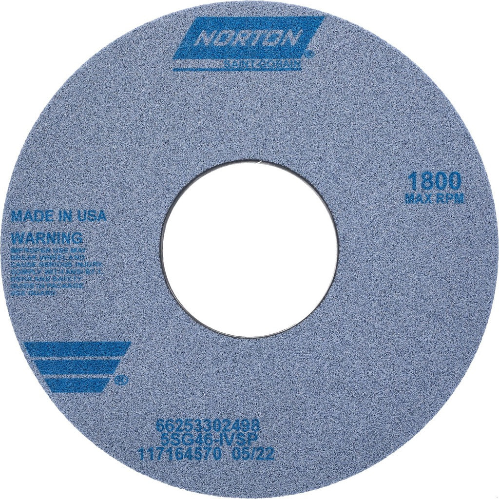 NORTON Norton 66253302498 Surface Grinding Wheel 14in 46 Grit