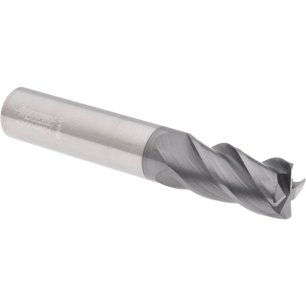 ACCUPRO Accupro 310288 Corner Radius End Mill 1/2 in 4 Flute