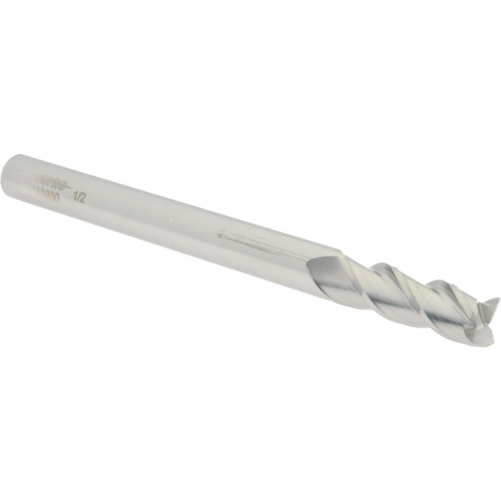 ACCUPRO Accupro 12182313 Square End Mill 0.5 in 3 Flute Carbide