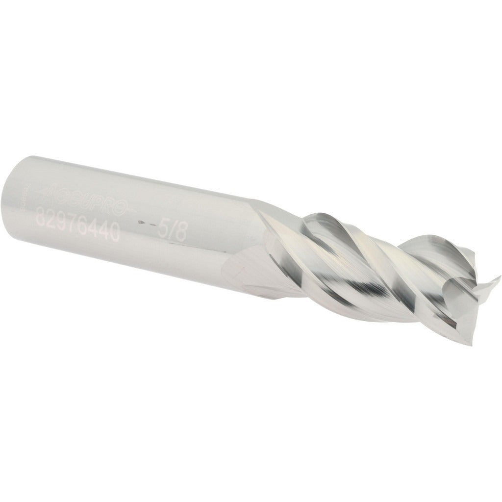 ACCUPRO Accupro 12178610 Square End Mill 5/8 Inch 3 Flute Carbide