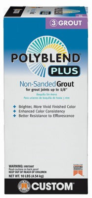 CUSTOM BUILDING PRODUCTS Custom Bldg Products PBPG38110 Non-sanded Grout 10 Lb