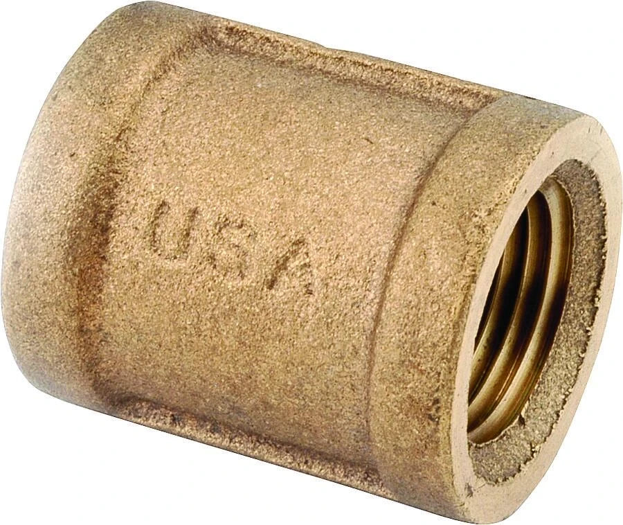 ANDERSON METALS Anderson Metals 738103-16 1-Inch Threaded Coupling (1 in / Pack of 1)
