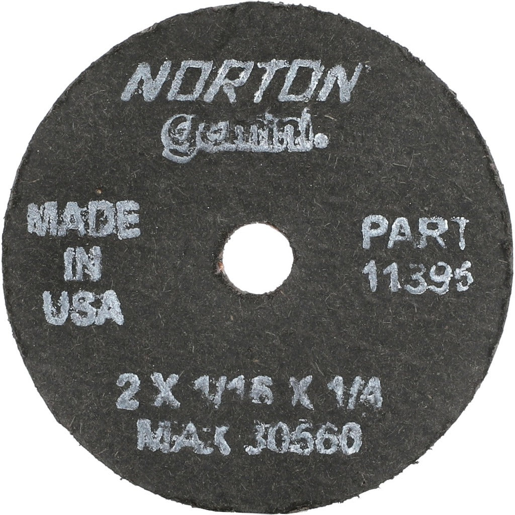 NORTON Norton 66243411395 Cut-off Wheel 2 in Steel Stainless