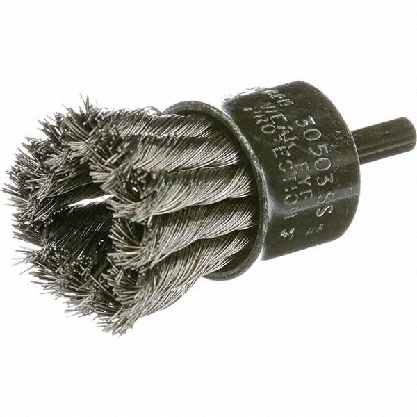 OSBORN Osborn 0003043400 Knotted Wire End Brush 3/4 in Stainless