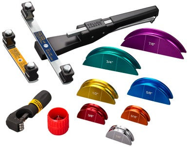 YELLOW JACKET Yellow Jacket 63331 Alloy Ratchet Tube Bender Kit (1/4 inches to 7/8 inches) 63342