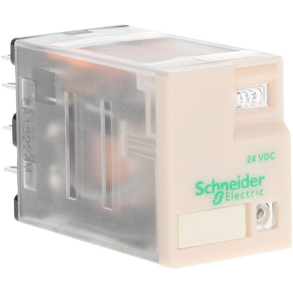 SCHNEIDER ELECTRIC Schneider Electric RXM2AB3BD Plug-in Relay 3000 Va 24 Vdc
