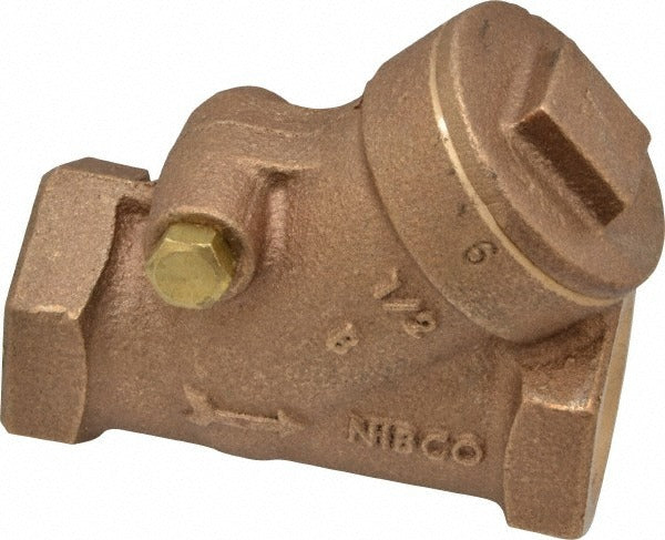 NIBCO Nibco NL740V6 Bronze Y-pattern Check Valve 1/2 in Fnpt