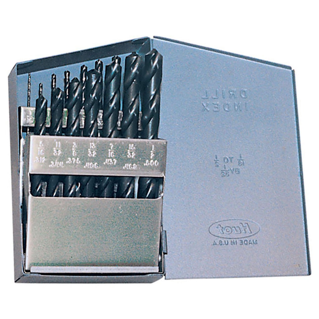 CHICAGO-LATROBE Chicago-latrobe 69850 Jobber Drill Bit Set 15 Pc Hss