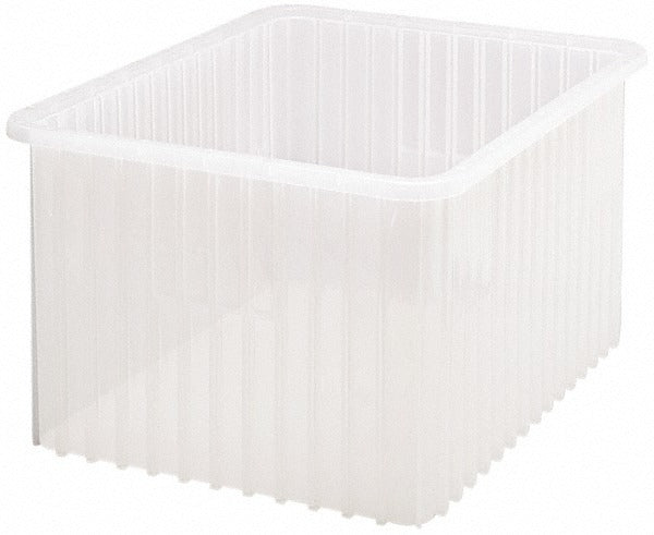 QUANTUM STORAGE SYSTEMS Quantum Storage DG93120CL Dividable Storage Tote Clear