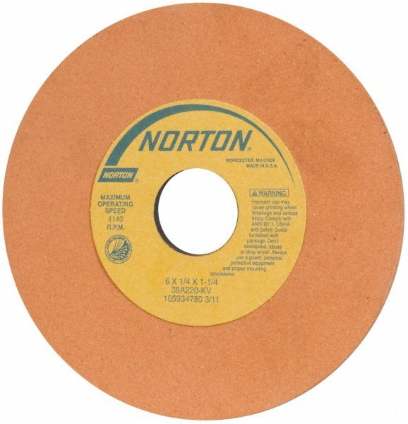 NORTON Norton 66252835765 Surface Grinding Wheel 220 Grit 6in