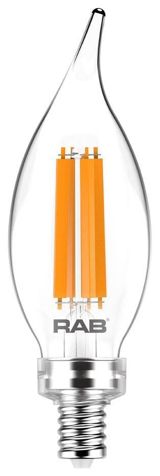 RAB LIGHTING Rab Lighting BA11-5-E12-927-F-C Filament BA11 5.5W E12 (360 degree)