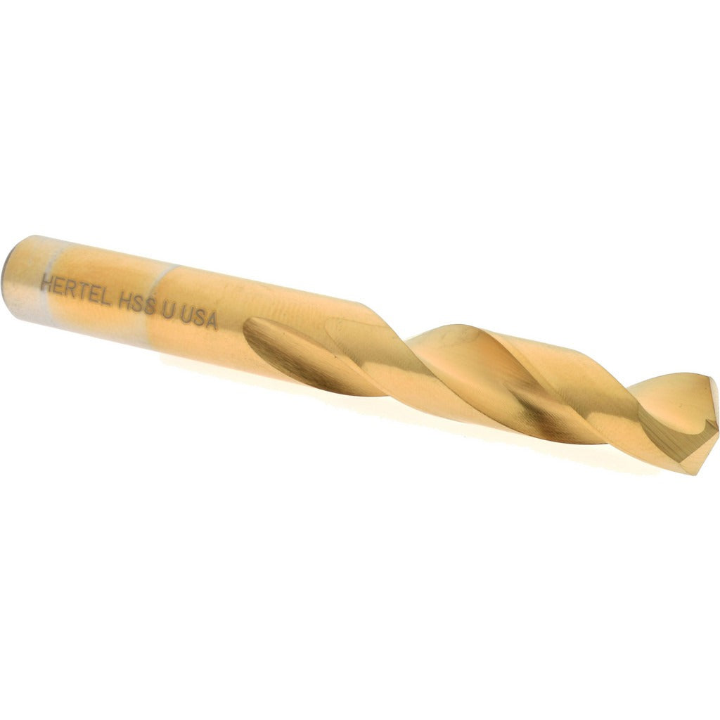 HERTEL Hertel 66693581 Screw Machine Drill Bit Letter U Hss Tin