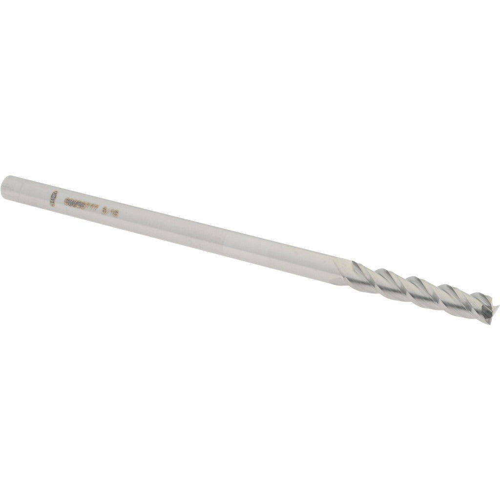 ACCUPRO Accupro 12182274 Square End Mill 3/16 Inch 3 Flute Solid Carbide