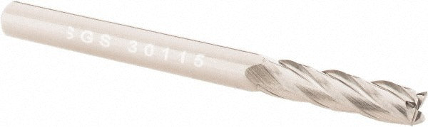 KYOCERA SGS PRECISION TOOLS Sgs 30115 Square End Mill 1/8 in 4 Flute Solid Carbide