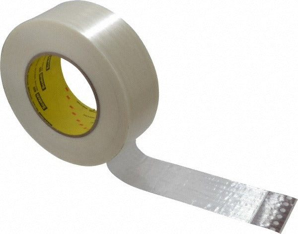 3M Scotch 7000123811 Filament Packing Tape 2in Clear Series 880