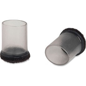 LORELL Lorell 49321 Clear Sleeve Floor Savers 8 Pack