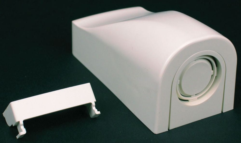 WIREMOLD Wiremold pn10f21fw Nm Entrance End Fitting Fog White