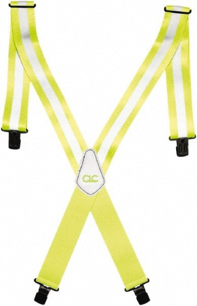 CLC CUSTOM LEATHER CRAFT Clc 14110 Hi-viz Lime Elastic Suspenders