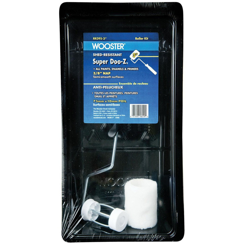 WOOSTER BRUSH Wooster Brush RR395-3 Trim Paint Roller Kit 3 in
