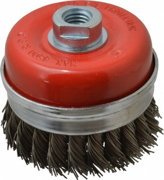 VALUE COLLECTION Value Collection S04185716 Cup Brush 3-3/16 in Knotted Steel