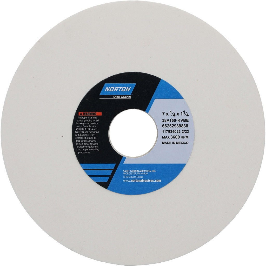 NORTON Norton 66252939838 Surface Grinding Wheel 150 Grit 7in